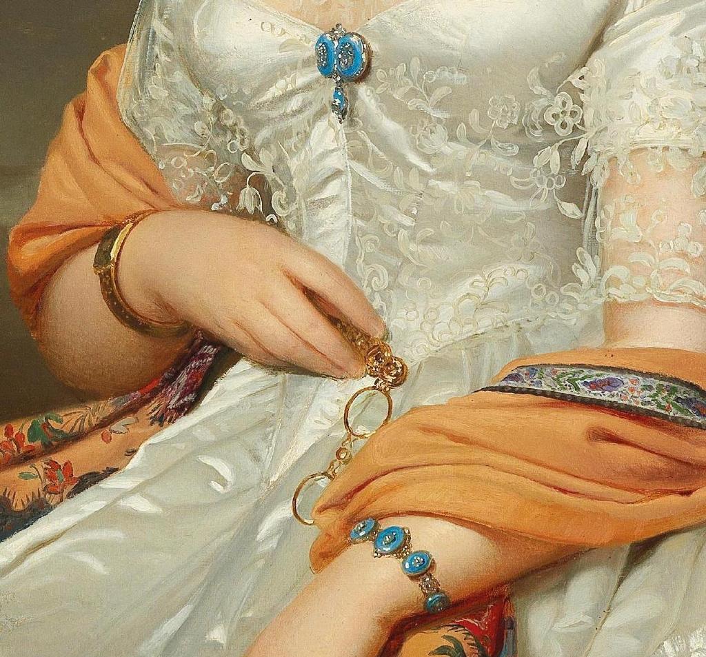 A noble, elegant lady with lorgnette.jpg